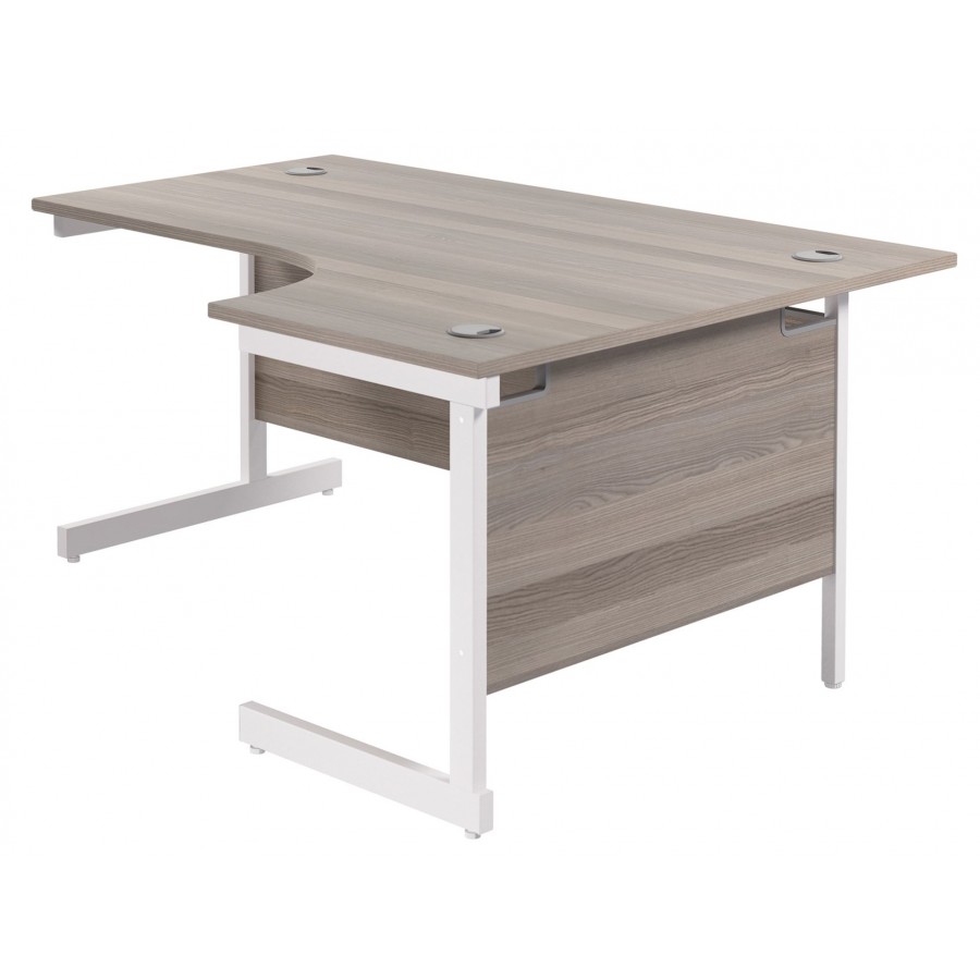 Olton Single Cantilever Corner Office Desk